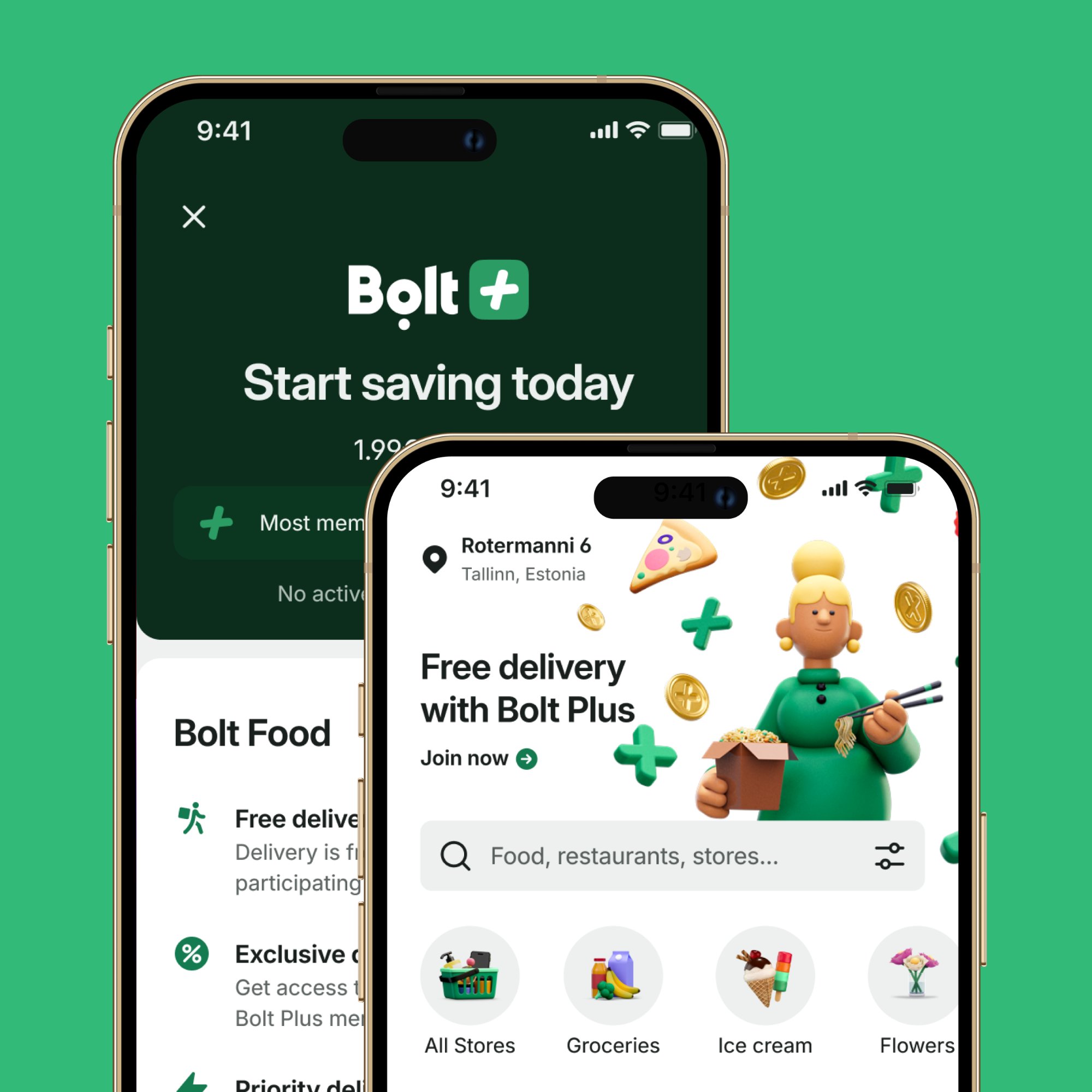 Bolt Plus subscription